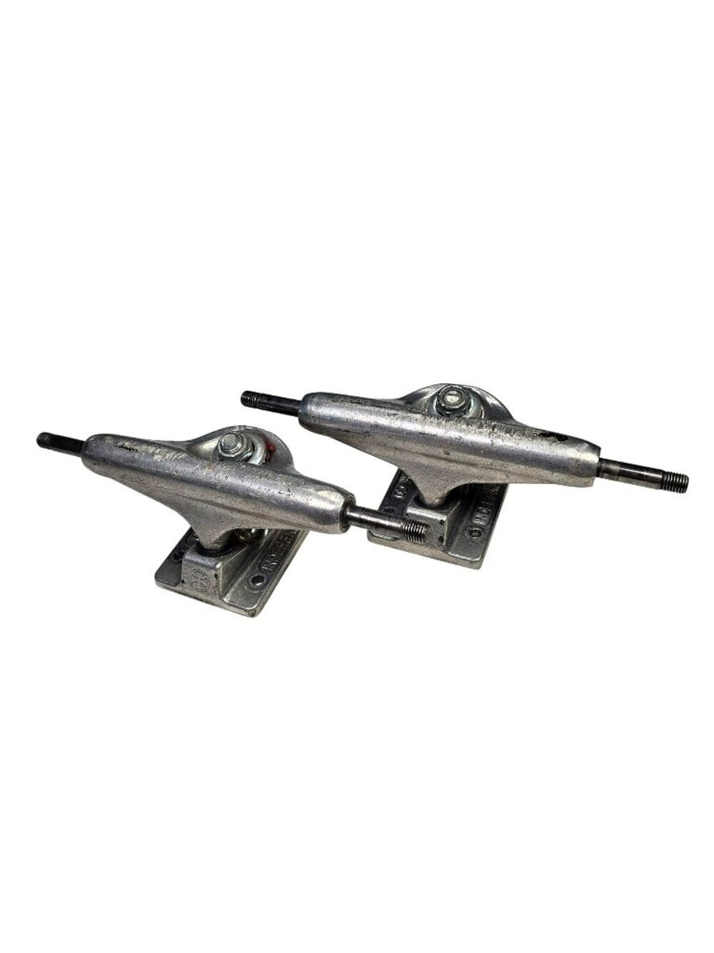 Independent Stage 11 Skateboard Trucks Pair 129mm Silver Red